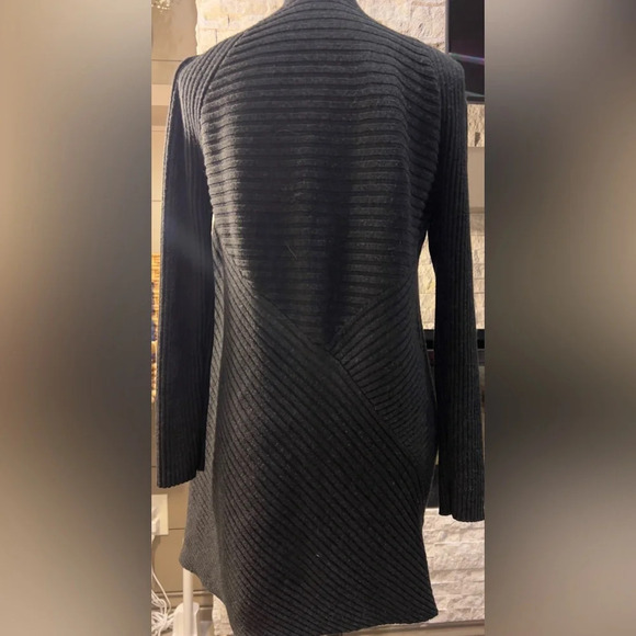 Eileen Fisher Medium Black oversized Cardigan - Picture 3 of 10